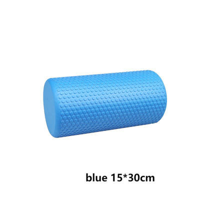 30/45 см йога пяна ролка с висока плътност EVA ролка за мускулна релаксация фитнес зала Домашен фитнес инструмент за масаж Пилатес йога оборудване за упражнения