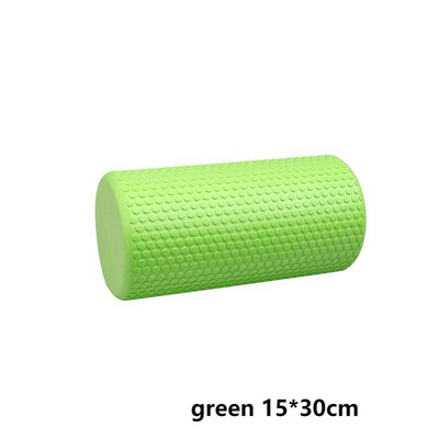 30/45 см йога пяна ролка с висока плътност EVA ролка за мускулна релаксация фитнес зала Домашен фитнес инструмент за масаж Пилатес йога оборудване за упражнения