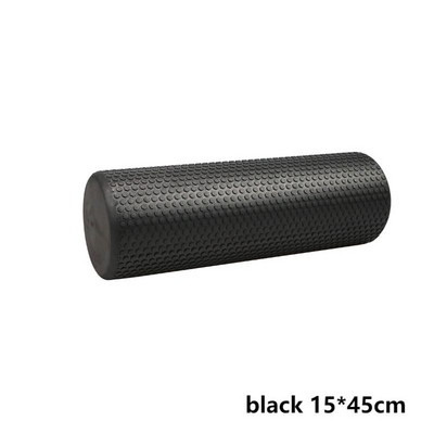 30/45 см йога пяна ролка с висока плътност EVA ролка за мускулна релаксация фитнес зала Домашен фитнес инструмент за масаж Пилатес йога оборудване за упражнения