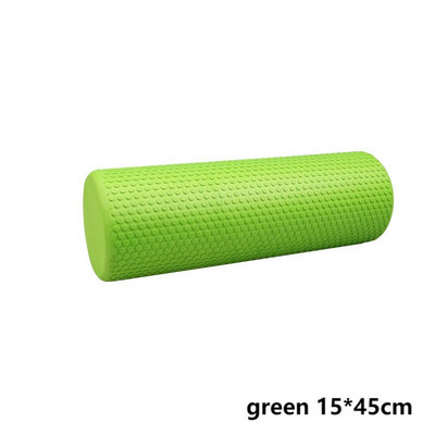 30/45 см йога пяна ролка с висока плътност EVA ролка за мускулна релаксация фитнес зала Домашен фитнес инструмент за масаж Пилатес йога оборудване за упражнения