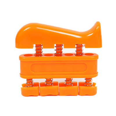 1PC Ръчна ръкохватка Finger Trainer Strengthener Двупосочна пружина Регулируема силова тренировка Пиано Китара Оборудване за пръсти Упражнение Начало