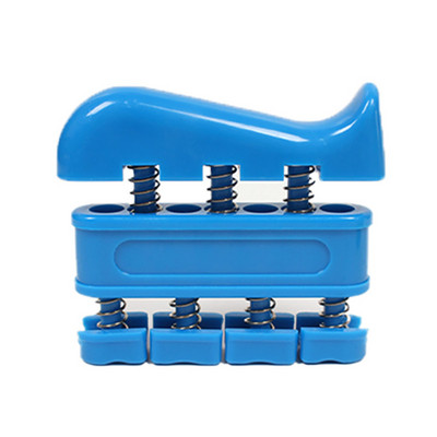 1PC Ръчна ръкохватка Finger Trainer Strengthener Двупосочна пружина Регулируема силова тренировка Пиано Китара Оборудване за пръсти Упражнение Начало