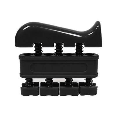 1PC Ръчна ръкохватка Finger Trainer Strengthener Двупосочна пружина Регулируема силова тренировка Пиано Китара Оборудване за пръсти Упражнение Начало