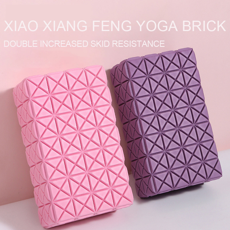 Cărămizi de yoga Bloc de yoga 3D Cărămizi de spumă de masaj EVA de înaltă densitate de calitate Echipament de antrenament Pilates pentru sală de fitness