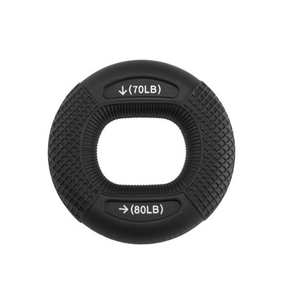 Силиконова регулируема ръкохватка Тренажор за пръсти Упражнение Карпален разширител Мускулна тренировка Упражнение Фитнес Укрепване на ръкохватката