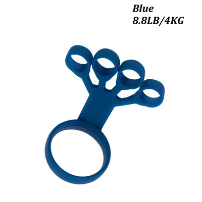 Силиконова регулируема ръкохватка Тренажор за пръсти Упражнение Карпален разширител Мускулна тренировка Упражнение Фитнес Укрепване на ръкохватката