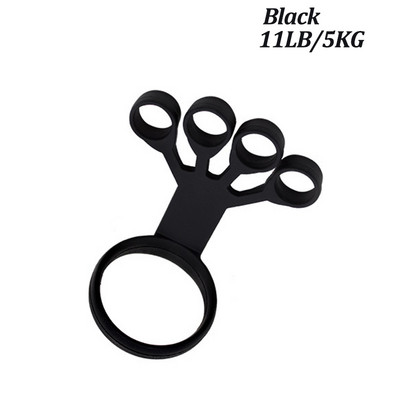 Силиконова регулируема ръкохватка Тренажор за пръсти Упражнение Карпален разширител Мускулна тренировка Упражнение Фитнес Укрепване на ръкохватката