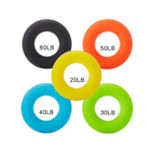 Silikoonist reguleeritav käepide 20-60 LB haarderõngas sõrm Küünarvarre trenažöör randme laiendaja lihaste treening Treening jõusaal Fitness