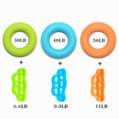 Sõrmetugevdaja harjutuskomplekt Sõrmekandurid kiirendavad taastusravi takistusribad käepideme tugevdaja haaratsikomplekt