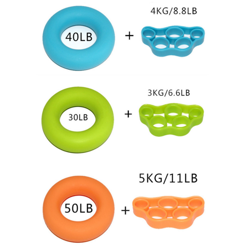 Sõrmetugevdaja harjutuskomplekt Sõrmekandurid kiirendavad taastusravi takistusribad käepideme tugevdaja haaratsikomplekt