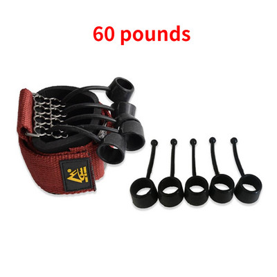 Силова тренировка Finger Grip Силов тренажор Hand Yoga Resistance Band Finger Flexion and Extension Trainer Finger Grip
