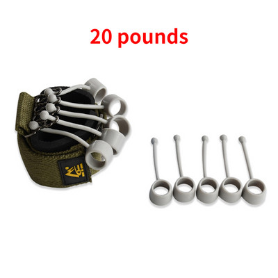 Силова тренировка Finger Grip Силов тренажор Hand Yoga Resistance Band Finger Flexion and Extension Trainer Finger Grip