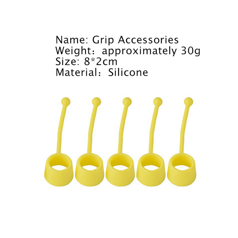 Kaasaskantav sõrmetrenažöör silikoonist sõrme painutuspikendusega treeningseade, praktiline ergonoomiline käepideme tarvikud