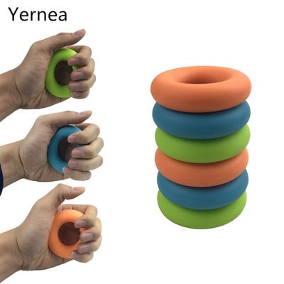 Fitness 30 lb 40 lb 50 lb Erő Kézi fogantyú Izom Erő edzés Szilikon Easy Carrier Kézi fogantyúk Fitness Silico Ring edző