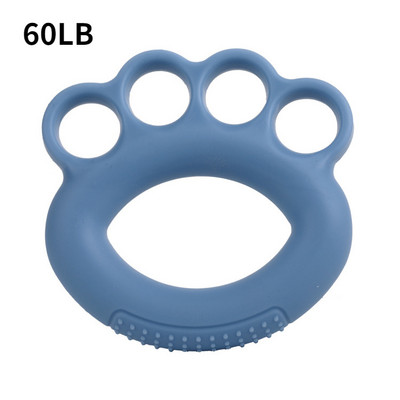 Усилвател на ръкохватката Упражнение за пръсти Силиконов хват Тренажер за сила на хватката Разтегач за пръсти и пръстен за упражнения за ръце