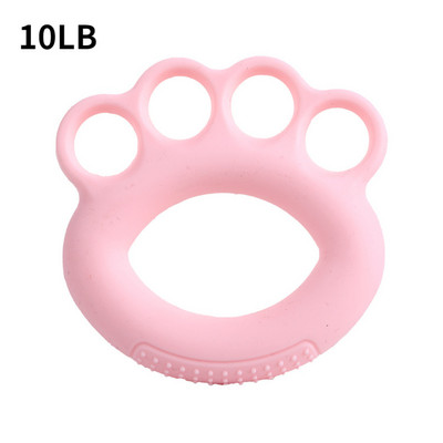 Усилвател на ръкохватката Упражнение за пръсти Силиконов хват Тренажер за сила на хватката Разтегач за пръсти и пръстен за упражнения за ръце