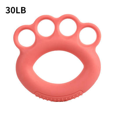 Усилвател на ръкохватката Упражнение за пръсти Силиконов хват Тренажер за сила на хватката Разтегач за пръсти и пръстен за упражнения за ръце