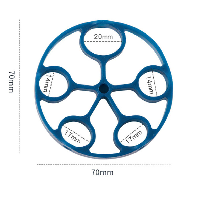 Silikoonhaardeseade Sõrmeharjutuste venitusartriidi käepideme treenija tugevdab taastusravi, et leevendada valu