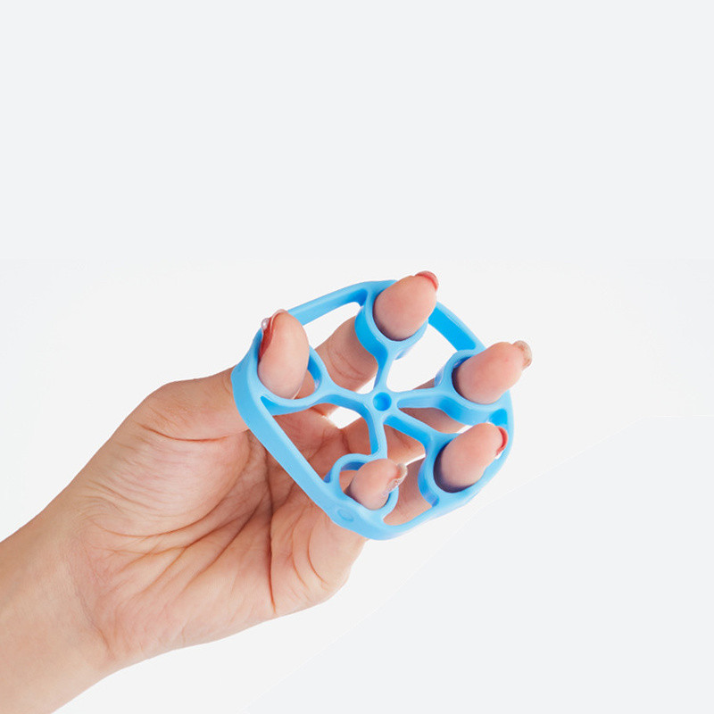 Silikoonhaardeseade Sõrmeharjutuste venitusartriidi käepideme treenija tugevdab taastusravi, et leevendada valu