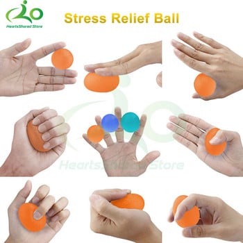 Home Exercise Trainer High Elastic Gripping Balls Hand Grip Ball Gym Fitness Finger Exerciser Strength Myle Recovery Gripper