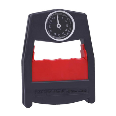 Ергономичен ръчен динамометър Устойчив на износване Носещ измерване на фитнес зала Подобрени мускули Измервател на мощността за ръкохватка 130 кг