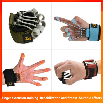 20-75 Pound Finger Gripper Wrist Strength Trainer Finger Hand Gripper Trainer Finger Flexion Extension Training Force Grip Band