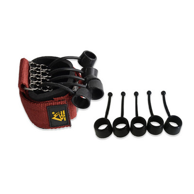 20-75 паунда Finger Gripper Wrist Strength Trainer Finger Hand Gripper Trainer Finger Flexion Extension Training Force Grip Band