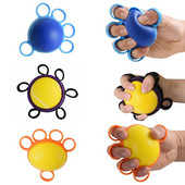 Kaasaskantav Finger Grip Ball Finger Expander Five Fingers Massaaž Taastusravi Treening Sõrmejõu Taastav Treener