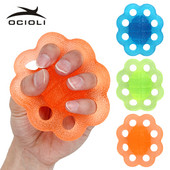 Kuum silikoonist käepideme pall, sõrmede taastusravi, treenimine, sõrmetugevdaja, resistense Pow käepideme laiendaja, haardetreening