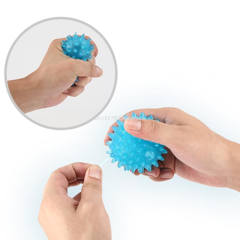 Ümmarguse sõrmega käepidemega massaažipall Reguleeritav käepideme treenimiskäepide käepideme käepideme laiendaja massaažipall