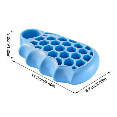 Honeycomb Еластичен тренажор за пръсти Hand Grip Strength Tranier за възстановяване Аксесоари за фитнес зала Finger Exerciser Предмишница Grip Workout