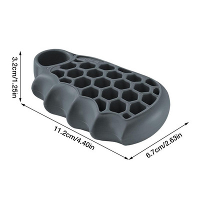 Honeycomb Еластичен тренажор за пръсти Hand Grip Strength Tranier за възстановяване Аксесоари за фитнес зала Finger Exerciser Предмишница Grip Workout