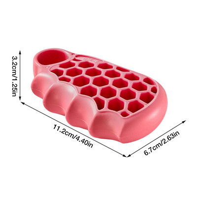 Honeycomb Еластичен тренажор за пръсти Hand Grip Strength Tranier за възстановяване Аксесоари за фитнес зала Finger Exerciser Предмишница Grip Workout