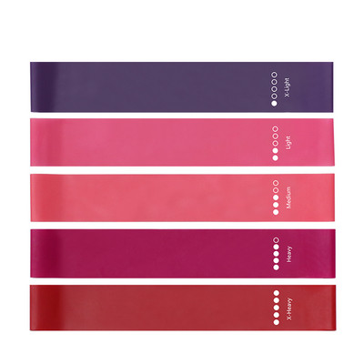 Fitneso elastinės varžos juostos Namų treniruotės jogos sporto pasipriešinimo juostos Tempimo Pilateso Crossfit treniruotės treniruoklių salės įranga