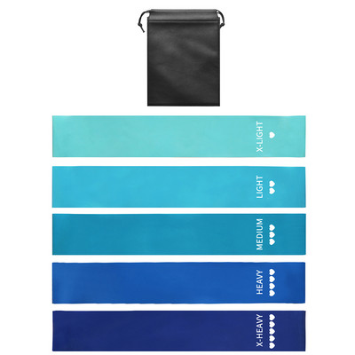 Fitneso elastinės varžos juostos Namų treniruotės jogos sporto pasipriešinimo juostos Tempimo Pilateso Crossfit treniruotės treniruoklių salės įranga