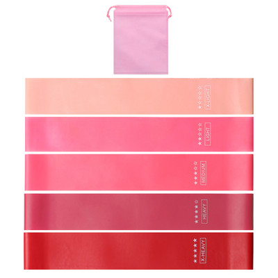 Fitneso elastinės varžos juostos Namų treniruotės jogos sporto pasipriešinimo juostos Tempimo Pilateso Crossfit treniruotės treniruoklių salės įranga