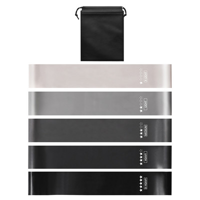 Fitneso elastinės varžos juostos Namų treniruotės jogos sporto pasipriešinimo juostos Tempimo Pilateso Crossfit treniruotės treniruoklių salės įranga