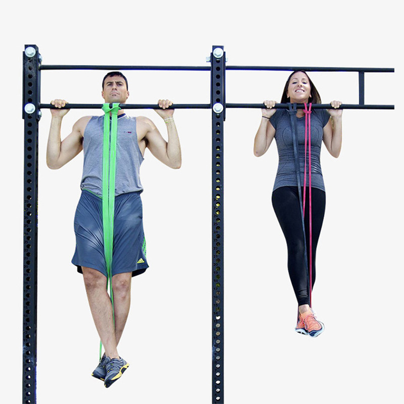 Uniszex fitnesz szalag felhúzó rugalmas gumiszalagok ellenállás hurok energiakészlet otthoni edzőteremben edzés bővítő Erősít edzés