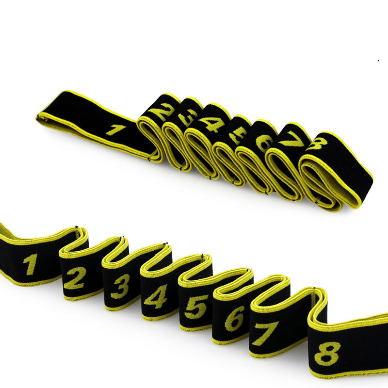 Benzi elastice pentru dans yoga, centură de întindere auxiliară, benzi de antrenament latino pentru adulți, bandă de rezistență pentru exerciții de fitness, Pilates, latex