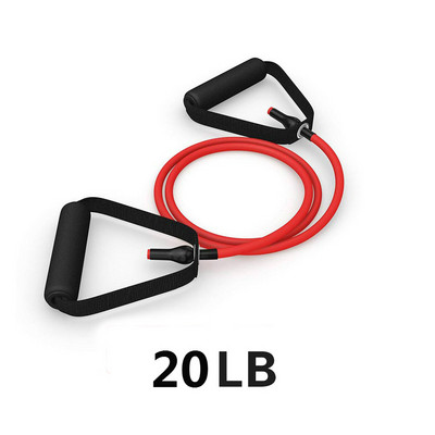 5 taseme elastne riba jooga tõmbeköis Elastne jõusaali käepidemetega harjutuste torupael Koduseks treeninguks Jõutreeninguks