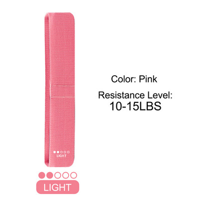 105 lb Set remenčića s dugim otporom, uniseks elastične trake za fitness i jogu, trake za krug oko kukova, trake za čučnjeve, oprema za vježbanje u teretani za dom