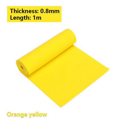 1 m slingshot kummipael Kõrge kvaliteet 0,5/0,6/0,7/0,8 mm Paksus Tropp Külmumisvastane Katapult Jaht Laskmine 15 cm Laius