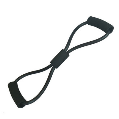 8 Word Fitness Yoga Bandă elastică TPE Rezistenta la gingii Benzi de cauciuc Fitness Fitness Equipment Expander Antrenament Sală de exercițiu Tren