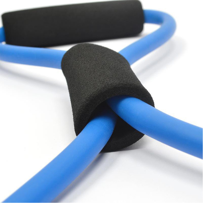 8 Word Fitness Yoga Bandă elastică TPE Rezistenta la gingii Benzi de cauciuc Fitness Fitness Equipment Expander Antrenament Sală de exercițiu Tren