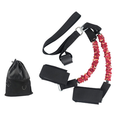 Banda de rezistență pentru antrenament pentru pradă, puterea șoldului piciorului, întărirea sistemului de centură de frânghie, mașină de cablu, echipament de fitness pentru antrenament la domiciliu.