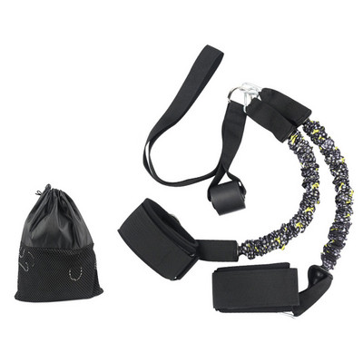 Banda de rezistență pentru antrenament pentru pradă, puterea șoldului piciorului, întărirea sistemului de centură de frânghie, mașină de cablu, echipament de fitness pentru antrenament la domiciliu.