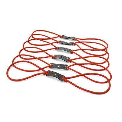 3 TK/6 TK/ 9 TK Slingshot Hunting Võimas elastne ümmargune kummipael, katapult välilaskmise tarvikute jaoks