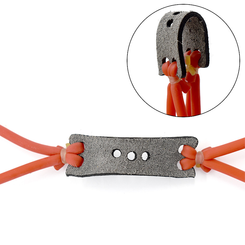 3 TK/6 TK/ 9 TK Slingshot Hunting Võimas elastne ümmargune kummipael, katapult välilaskmise tarvikute jaoks