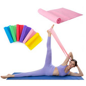 Jooga Pilatese venitusrihm Treening Fitness Band Treening Elastne naturaalne kautšuk Kodu jõusaal Spordivarustus Abiriba