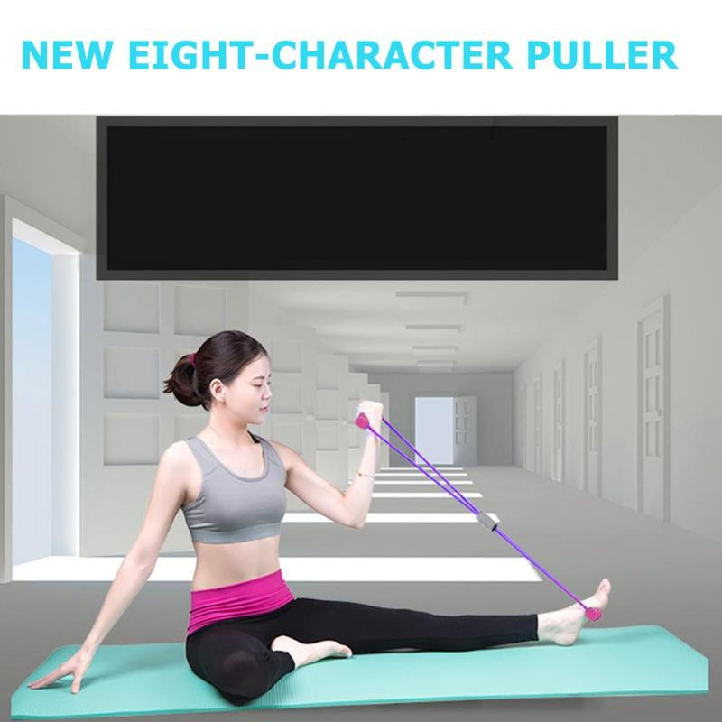 Jõusaal 8-sõnaline elastne riba, rindkere arendaja, kummist laiendaja köis, sporditreening, takistusribad, treeningvarustus joogatreening